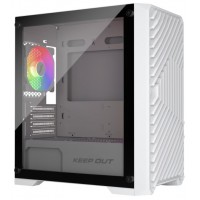 Keep Out Caja M-Atx XC-220W 4FANS Usb3.0 White-11SX Keep Out Caja M-Atx XC-220W 4FANS Usb3.0 White